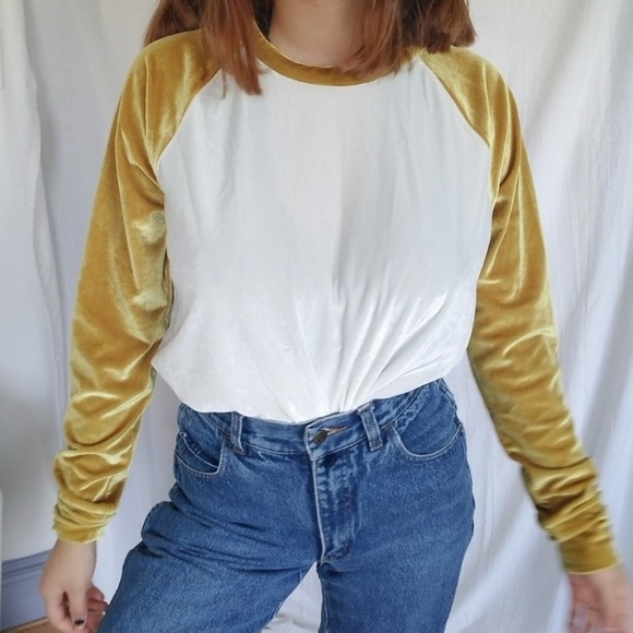 Velvet baseball tee Clearance